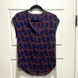 J.Crew 100% Silk Sleeveless Button-Down Shirt – Business Casual